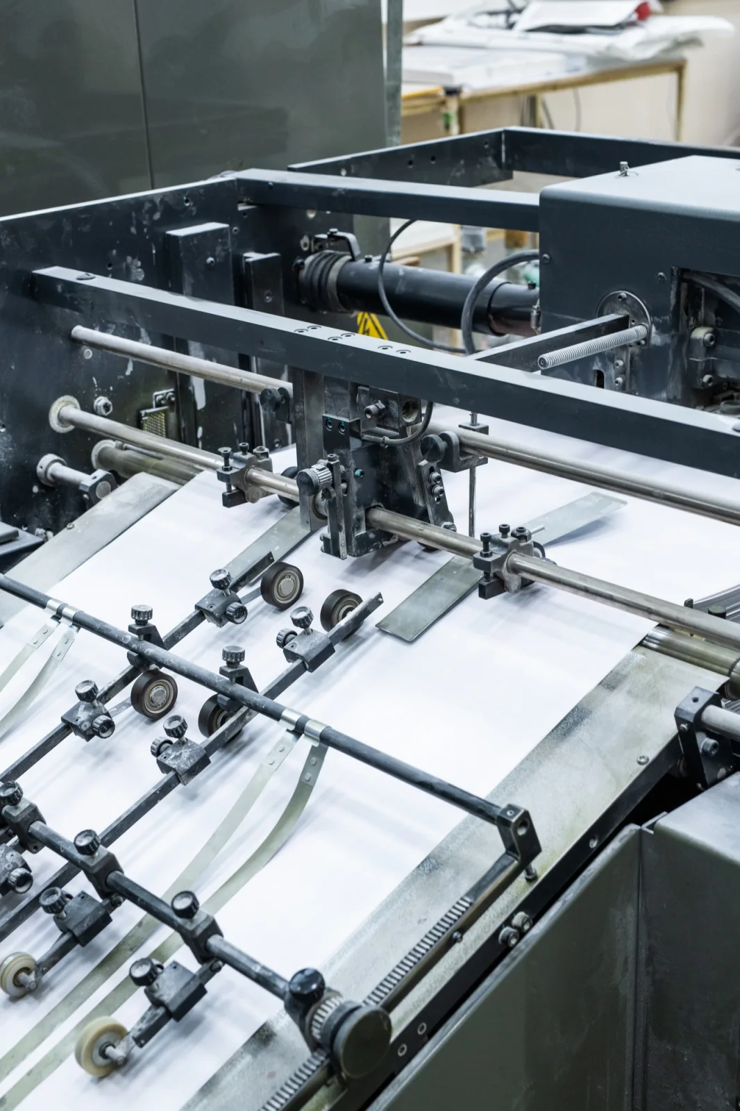 Process of printing at factory